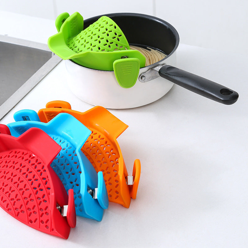 Gadgets de cuisine Bouchon de vidange latéral en silicone pour pot
