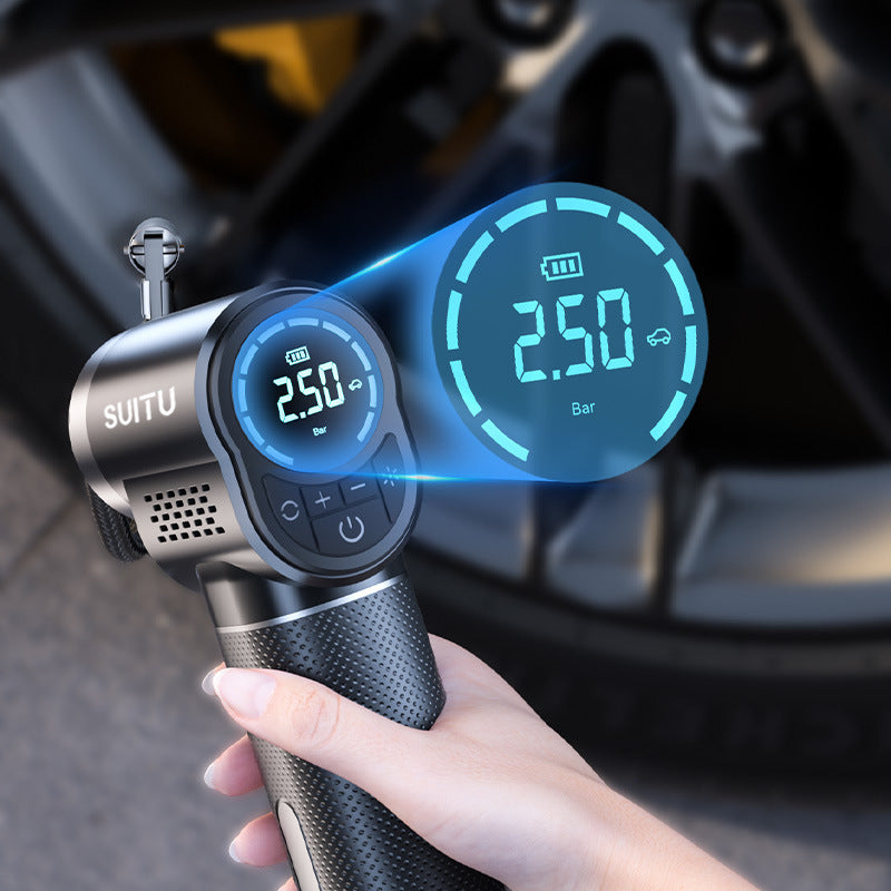 Haute Pression Inflation pour Pneu de voiture Portable Électrique Sans Fil Automatique
