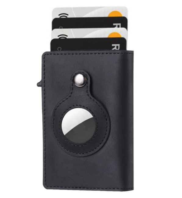AirSecure Wallet ✅ Portefeuille Anti-vol AirTag , porte-carte multifonctionnel