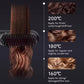 Peigne à cheveux droits 2 en 1 Lisseur de cheveux sans fil Brosse à cheveux Chauffage rapide Bigoudis chaud portable Charge USB