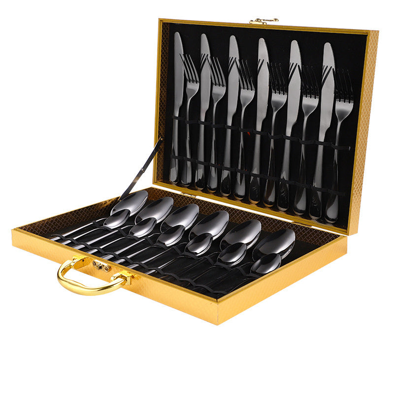 Ensemble de vaisselle haut de gamme de 24 pièces