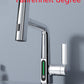 Robinet d’affichage numérique intelligent Robinet de bassin escamotable Température de l’affichage numérique Rotation