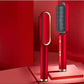 Nouveau Lisseur de cheveux 2 en 1 Peigne chaud Pince à friser à ions négatifs Brosse à cheveux électrique à double usage