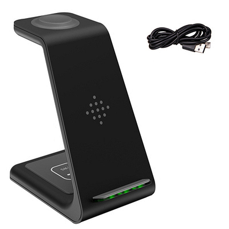 TriCharge Dock ✅ support de charge sans fil trois-en-un Base de charge rapide