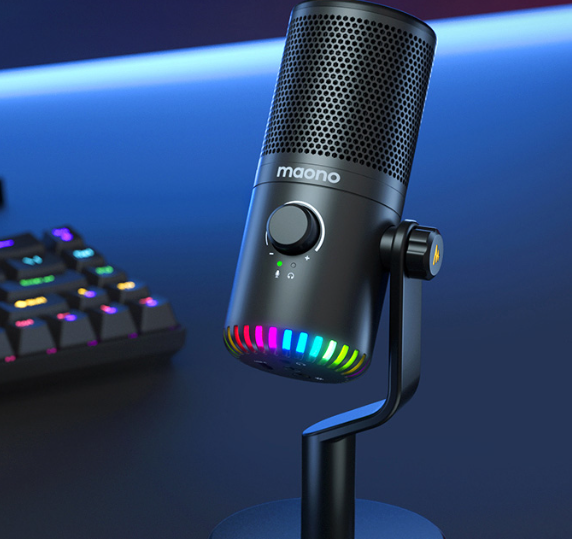 Jeux informatiques Microphone Esports Anchor Live Voice Noise Cancelling