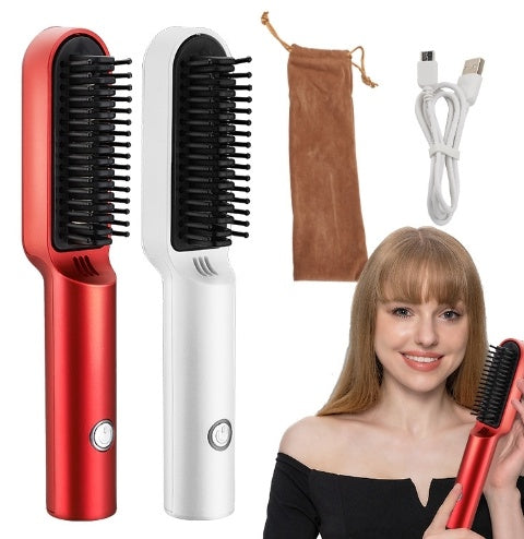 Lisseur de cheveux Peigne de charge sans fil USB