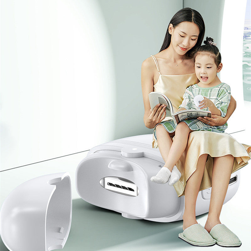 Ciseaux À Ongles Électriques Mini Coupe-ongles Rechargeables Pour Enfants Adultes Coupe-ongles Automatique Manucure Polissage Avec Lumière