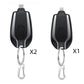 Mini chargeur de porte-clés de dosette d'urgence de 1500mAh avec Mini batterie Ultra-Compacte de Type C, charge rapide, batterie de secours