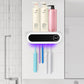 Wall Mounted Toothbrush Holder Smart Toothbrush Holder UV Sterilizer Holder Toothpaste Dispenser Squeezer for Bathroom Accessories