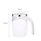 Modèle rechargeable Tasse à mélanger automatique Tasse à café Tasse à agitation électrique de haute valeur Lazy Milkshake Tasse d'eau magnétique rotative