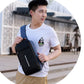 Sac de poitrine de charge USB anti-vol avec vous