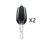 Mini chargeur de porte-clés de dosette d'urgence de 1500mAh avec Mini batterie Ultra-Compacte de Type C, charge rapide, batterie de secours