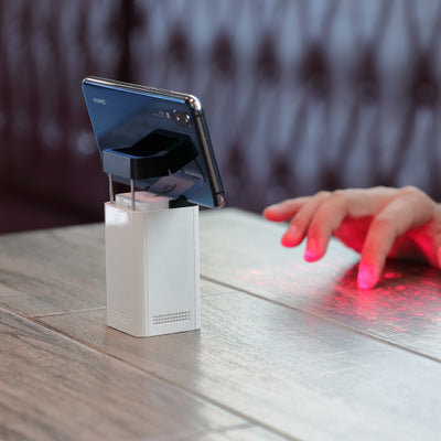 LEING FST Virtual Laser Keyboard Bluetooth Wireless Projector Phone Keyboard for PC Laptop with Mouse Function