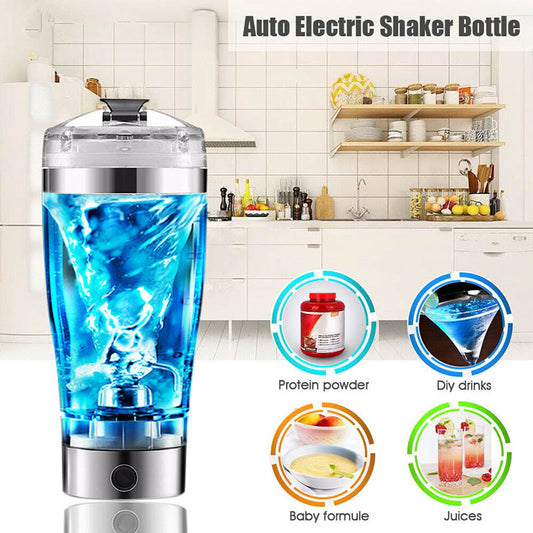 Agitateur de protéine électrique Bouteille de shake USB Mélangeur de café au lait Bouilloire Charge de sport et de remise en forme Tasse de shaker électrique
