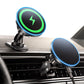 15W Magnetic Mobile Phone Wireless Fast Charging Car Navigation Holder