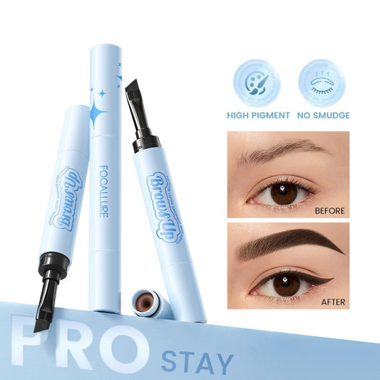 Crayon Eyeliner crème Gel à sourcils 3D 2 en 1, 3 couleurs, imperméable, longue durée, pommade rehausseur, maquillage, cosmétiques