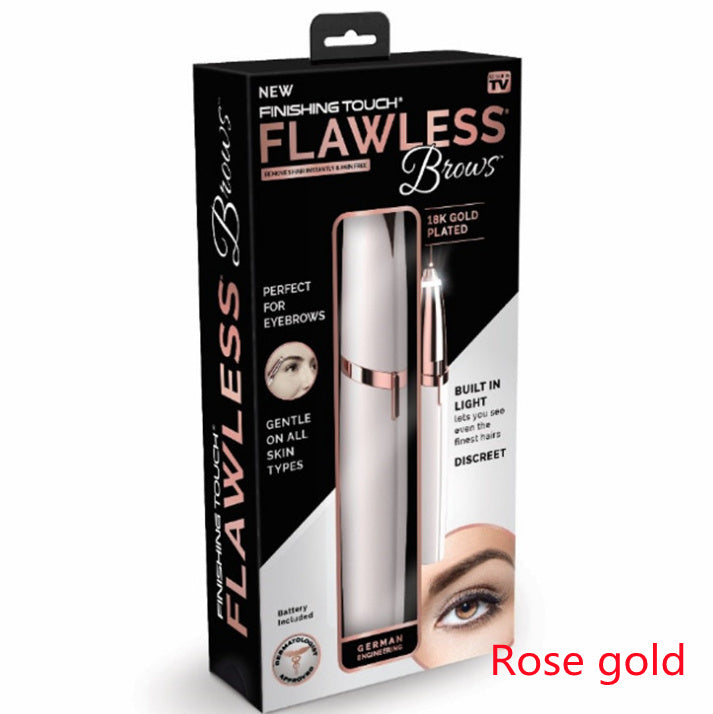 Démaquillant électrique pour sourcils sans faile