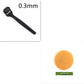 Matte 540 Microneedle Roller Feel Oil Poignée d'huile en caoutchouc Matte