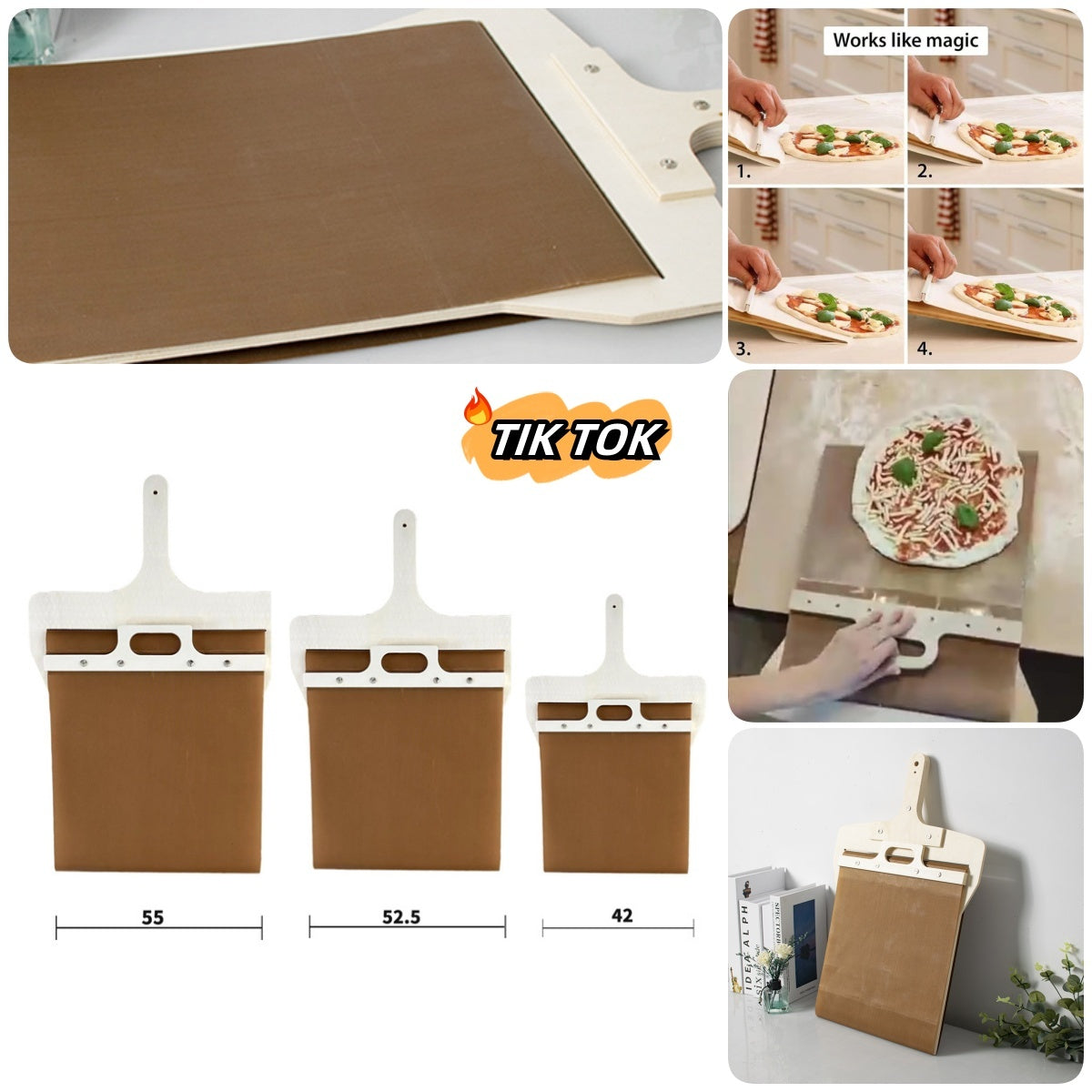 PizzaGlide pro  ✅ Transfert Pizza Gadgets de cuisine