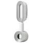 Brosse à cheveux autonettoyante pour femmes Nettoyage à une clé Perte de cheveux Airbag Massage Peigne de cuir chevelu Brosse à cheveux antistatique