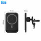Chargeurs sans fil magnétiques Support de ventilation d'air de voiture Support de téléphone Mini QI Station de charge rapide pour téléphone
