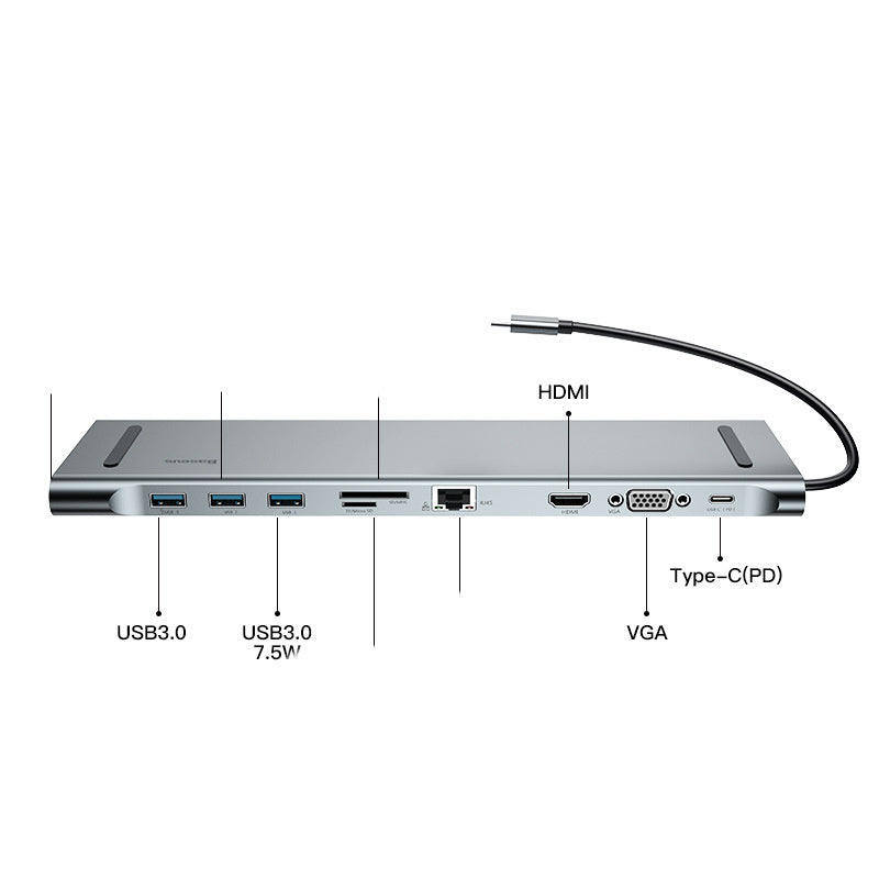 Adaptateur multifonction MacBook Dix en un