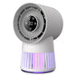 Mini ventilateur de bureau créatif 2 en 1 anti-moustiques, tueur de moustiques électrique, ventilateur Rechargeable par USB, lampe de nuit Fournitures pour la maison et l'extérieur