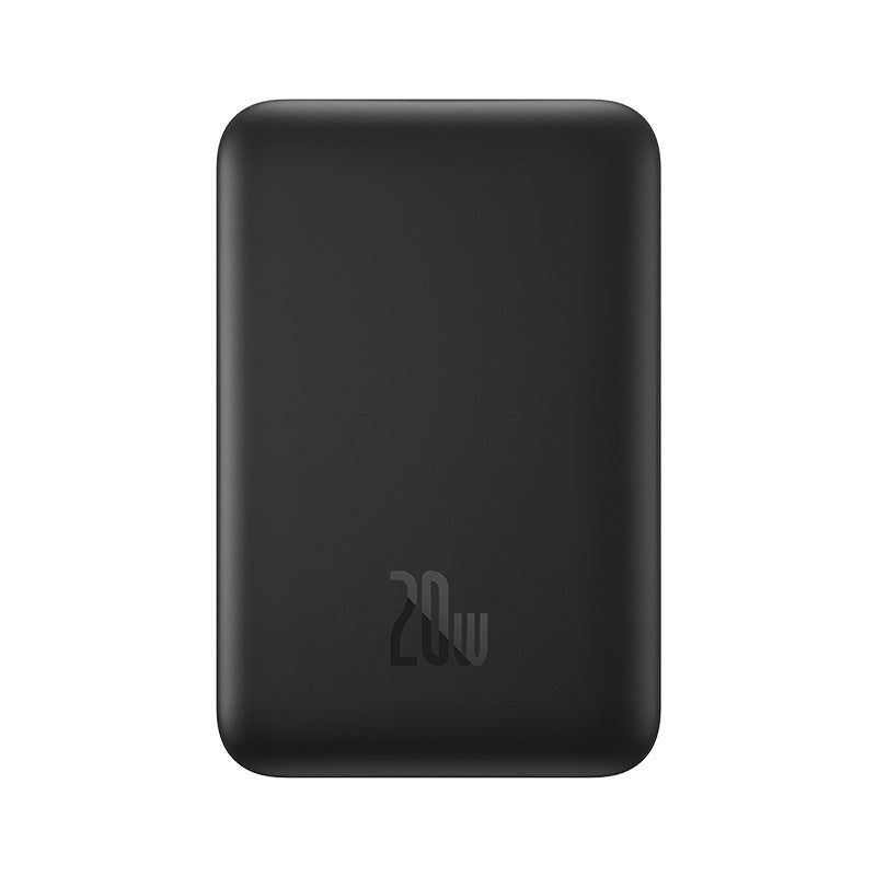 Mini alimentation mobile magnétique sans fil à charge rapide 2-en-1 10000mAh Forte adsorption 20W