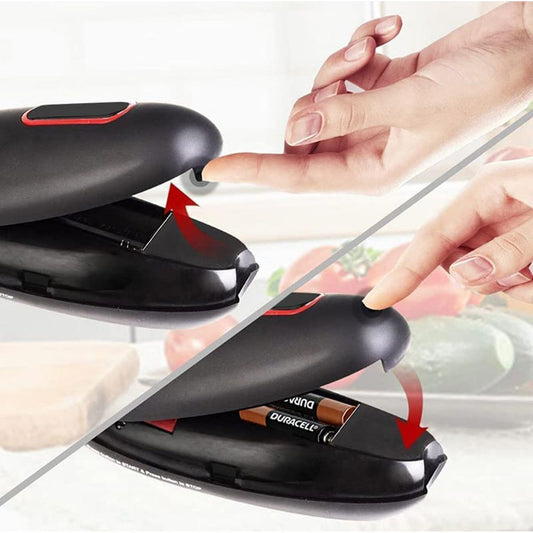 Ouvre-boîte électrique Machine automatique de boîte à bouteille One Touch Portable Kitchen Hand Free Opening Opener Tool Gadgets