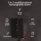 Multifunctional Power Bank Five In One Rechargeable Charger SOS Alarm And Light For Emergency Outdoor Supplies