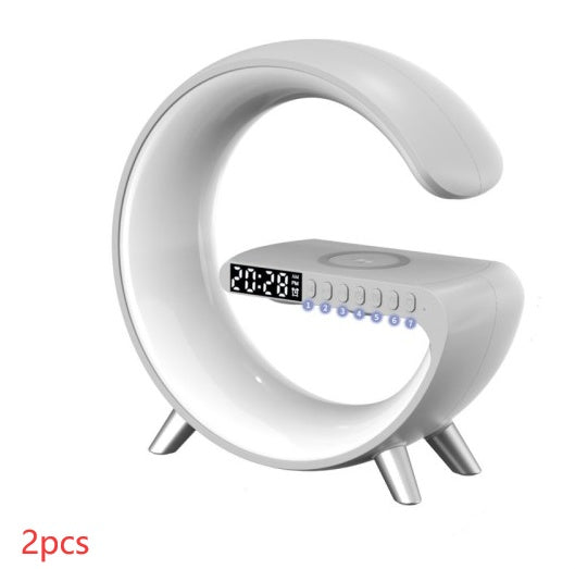 GlowWave Smart Lamp ✅ Nouvelle lampe LED intelligente Bluetooth Charge sans fil Lampe de décoration