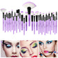 Coffret Pro de Brosses de Maquillage ✅ 32 Pièces avec Étui Élégant