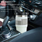 Tasse de voiture portable Tasse en acier inoxydable Bouteille d'eau de sport de voyage avec couvercle de poignée Tasse à café