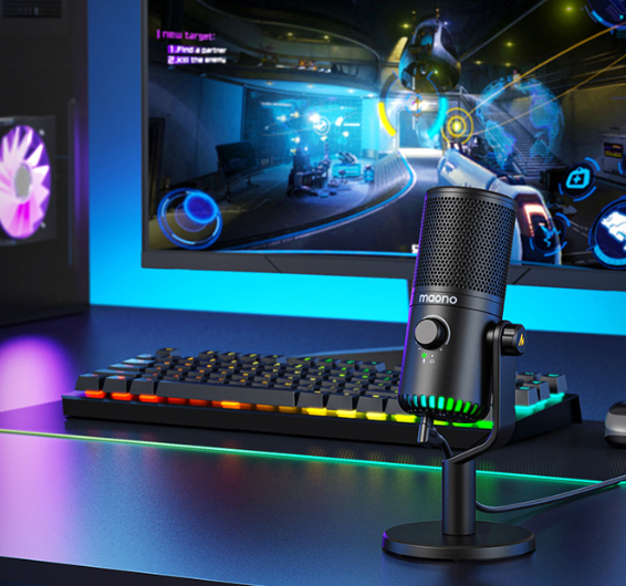 Jeux informatiques Microphone Esports Anchor Live Voice Noise Cancelling