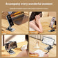 Support de bureau mobile pliant rotatif