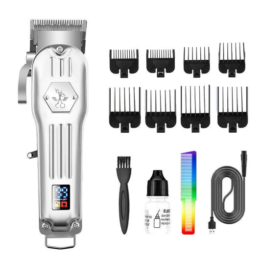 Tondeuses à cheveux professionnelles Tondeuse sans fil Machine à couper la barbe Coiffeur Meilleur cadeau